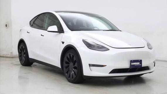 TESLA MODEL Y 2022 7SAYGDEF4NF339102 image